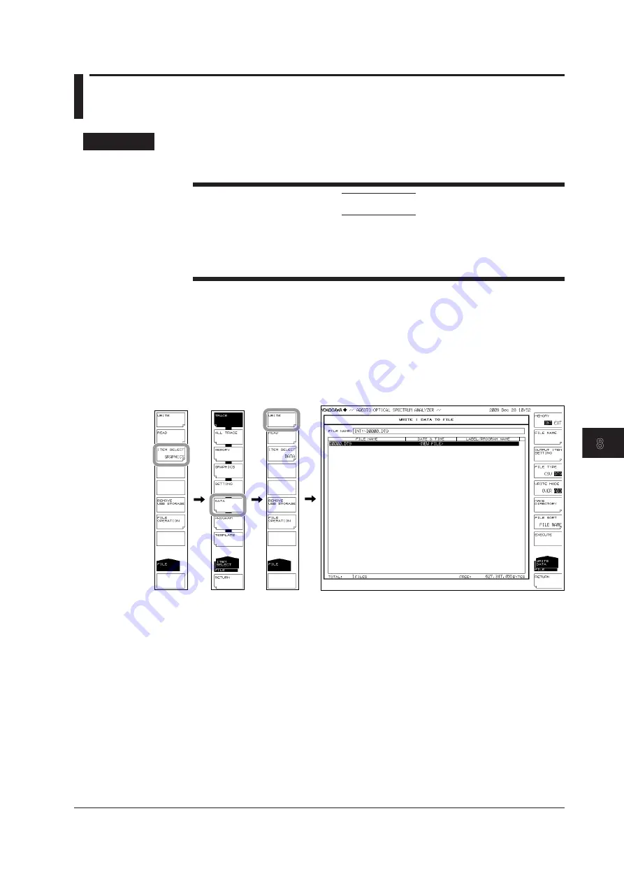 YOKOGAWA AQ6373 User Manual Download Page 237