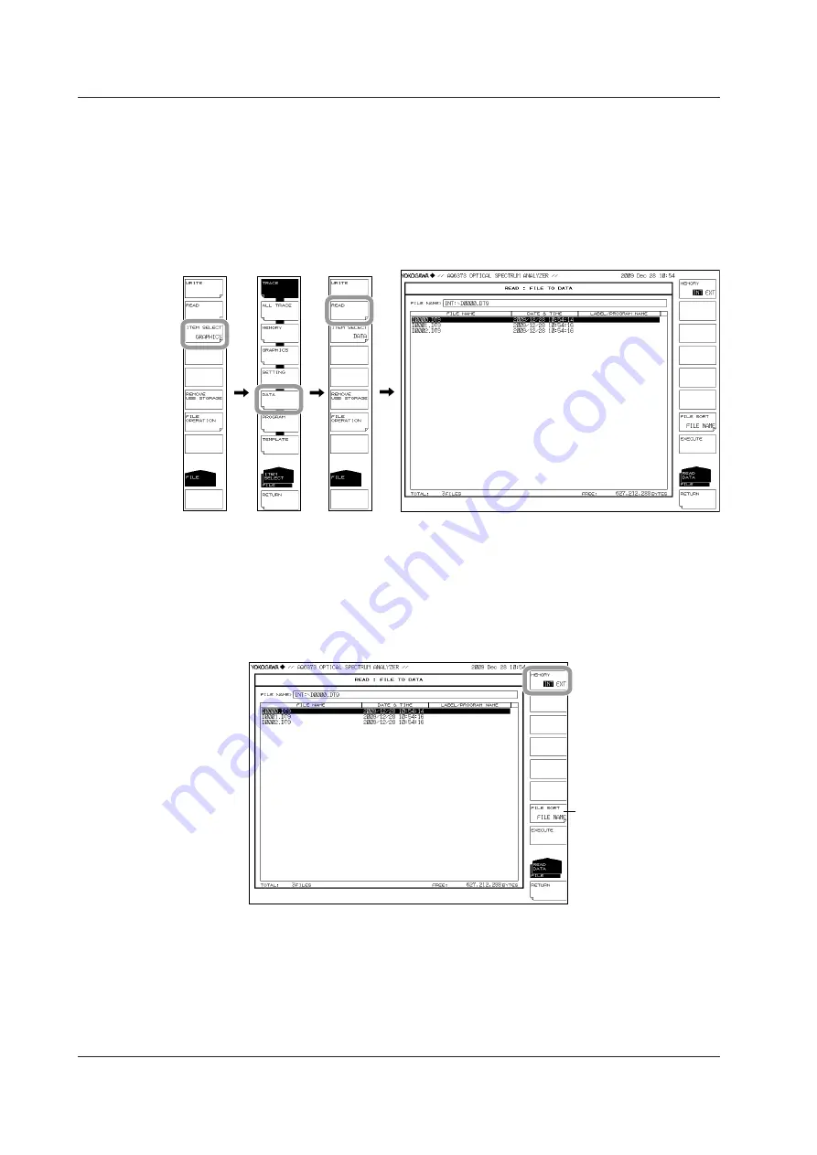 YOKOGAWA AQ6373 User Manual Download Page 240