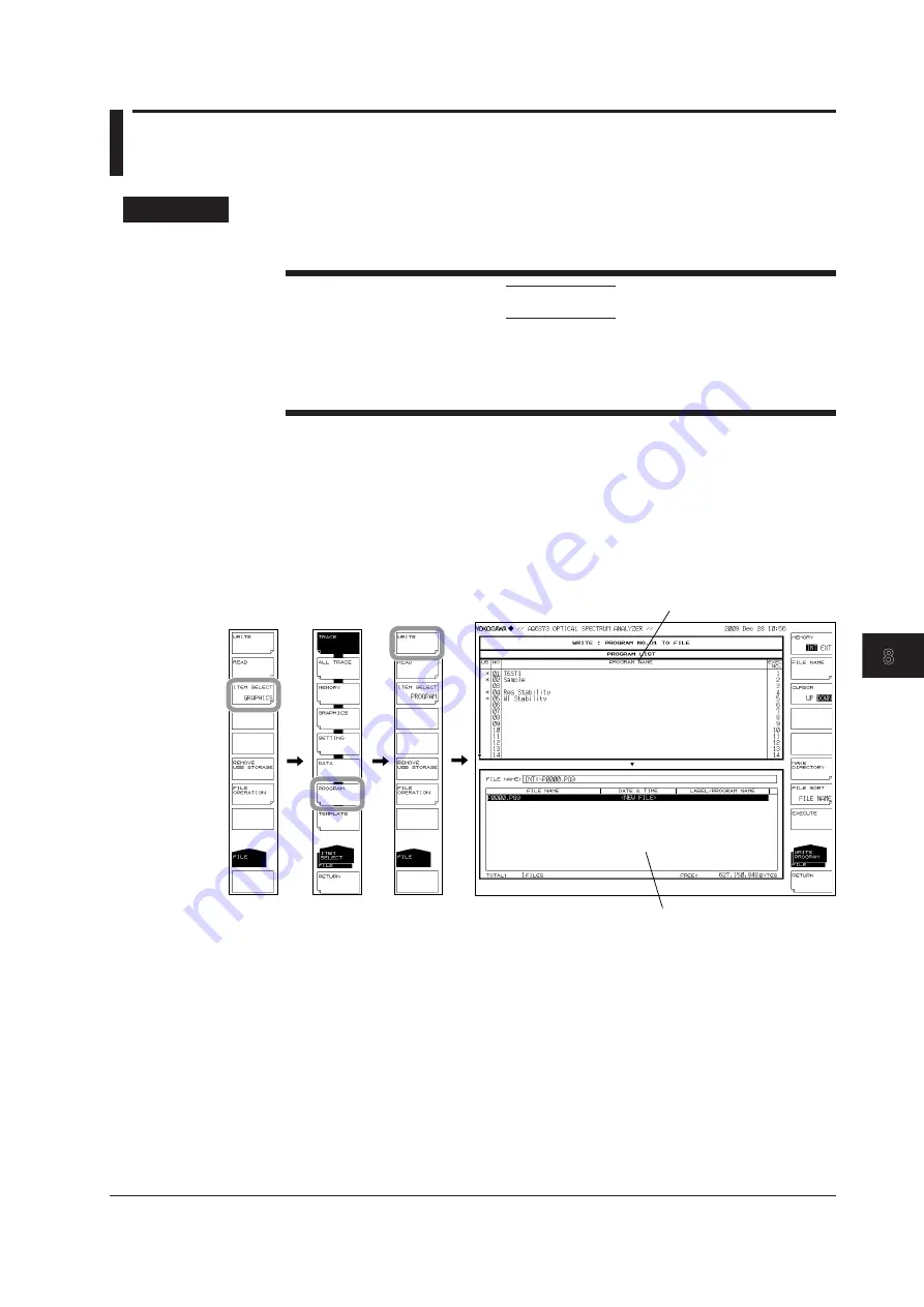 YOKOGAWA AQ6373 User Manual Download Page 245