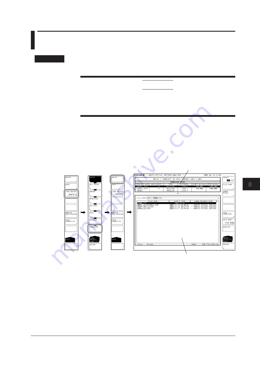 YOKOGAWA AQ6373 User Manual Download Page 255