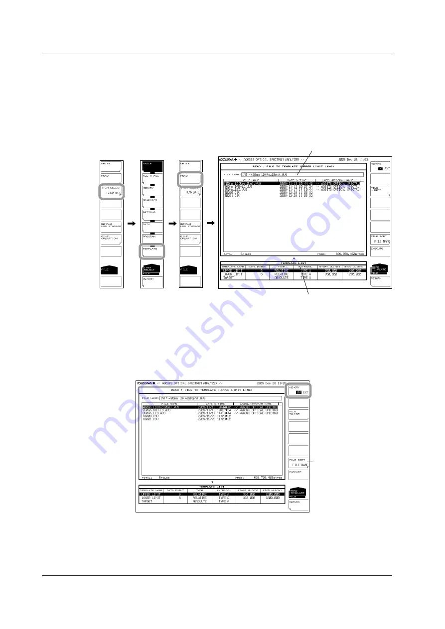 YOKOGAWA AQ6373 User Manual Download Page 258