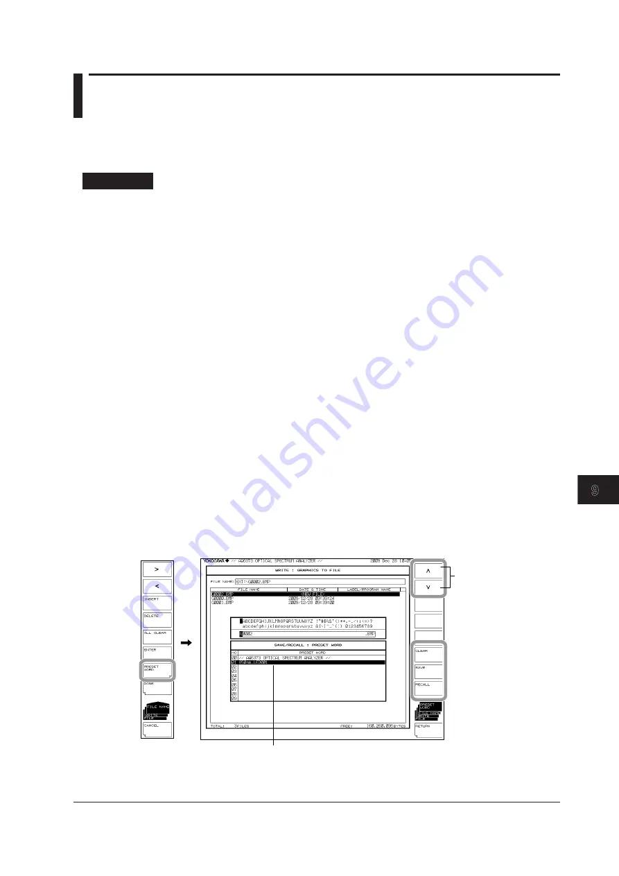 YOKOGAWA AQ6373 User Manual Download Page 281