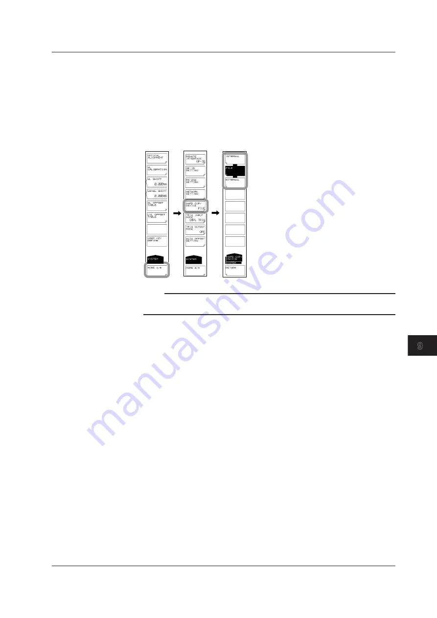 YOKOGAWA AQ6373 User Manual Download Page 283