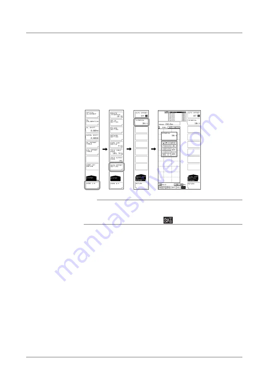 YOKOGAWA AQ6373 User Manual Download Page 284