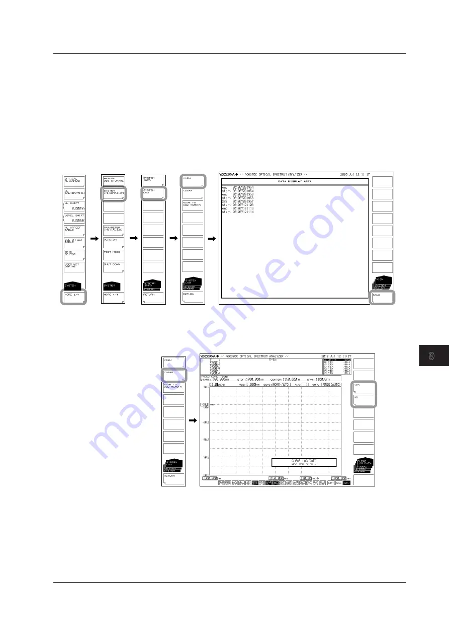 YOKOGAWA AQ6373 User Manual Download Page 287