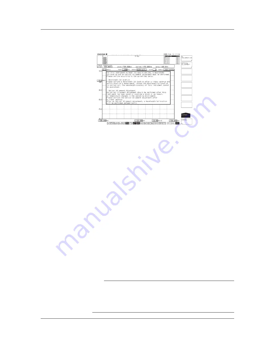 YOKOGAWA AQ6375 Getting Started Manual Download Page 31