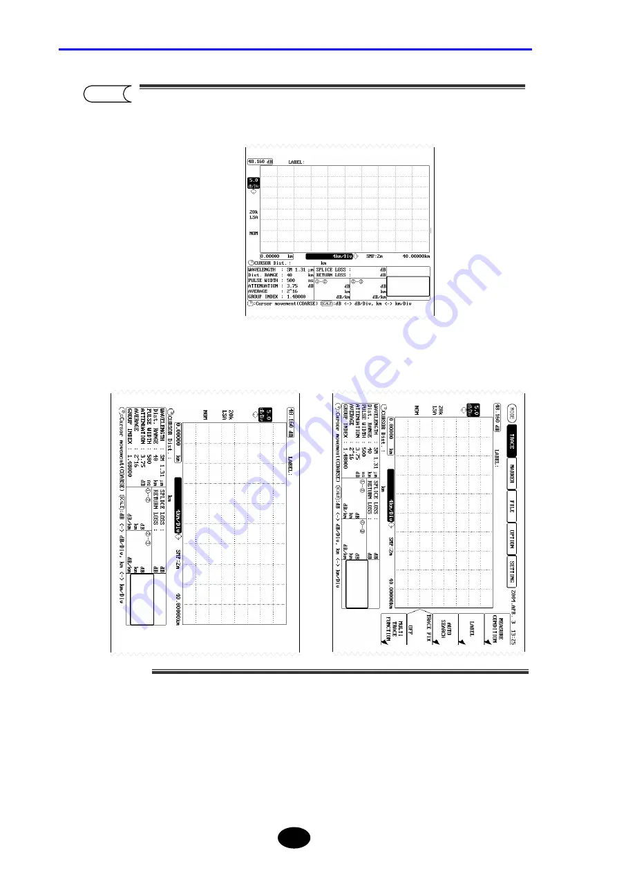 YOKOGAWA AQ7260 OTDR User Manual Download Page 105