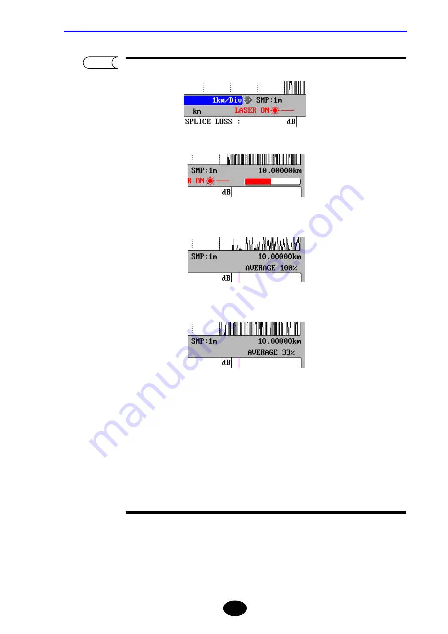 YOKOGAWA AQ7260 OTDR User Manual Download Page 164