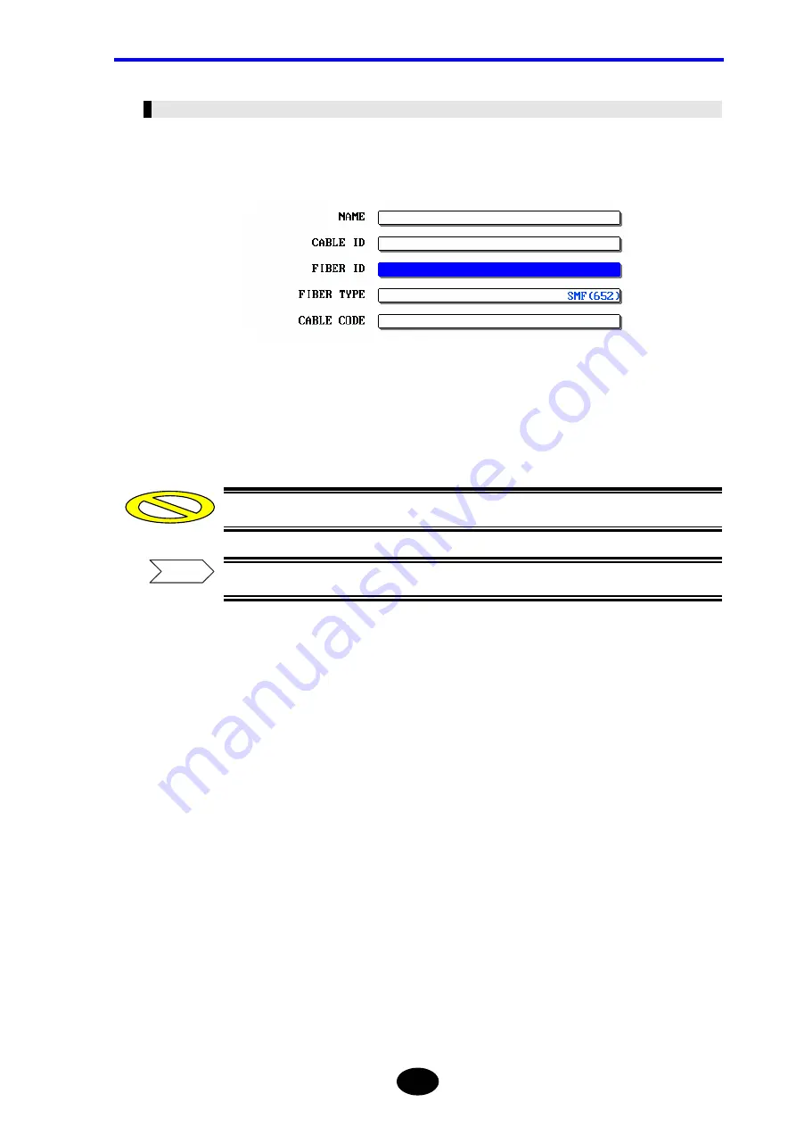 YOKOGAWA AQ7260 OTDR User Manual Download Page 316