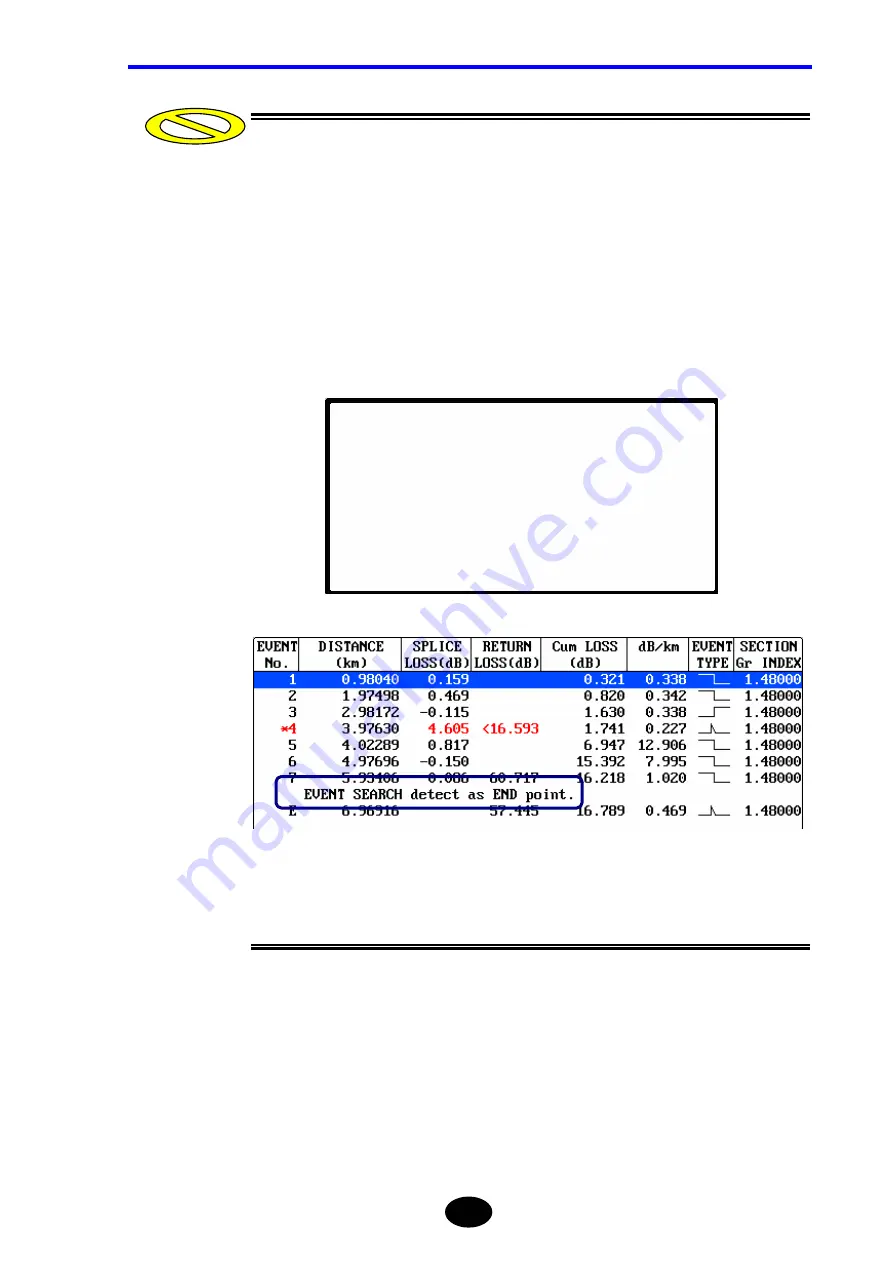 YOKOGAWA AQ7260 OTDR User Manual Download Page 330