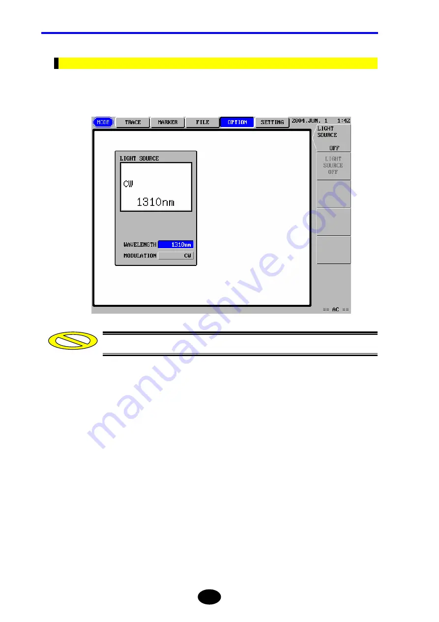 YOKOGAWA AQ7260 OTDR User Manual Download Page 343