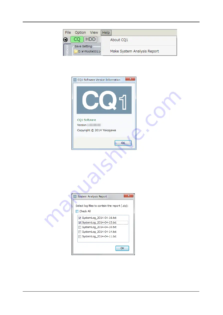 YOKOGAWA CQ1 User Manual Download Page 103