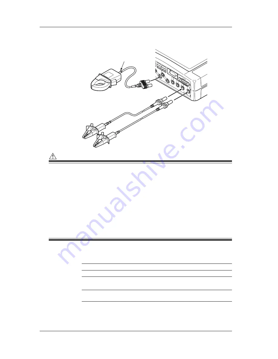 YOKOGAWA CW140 User Manual Download Page 18