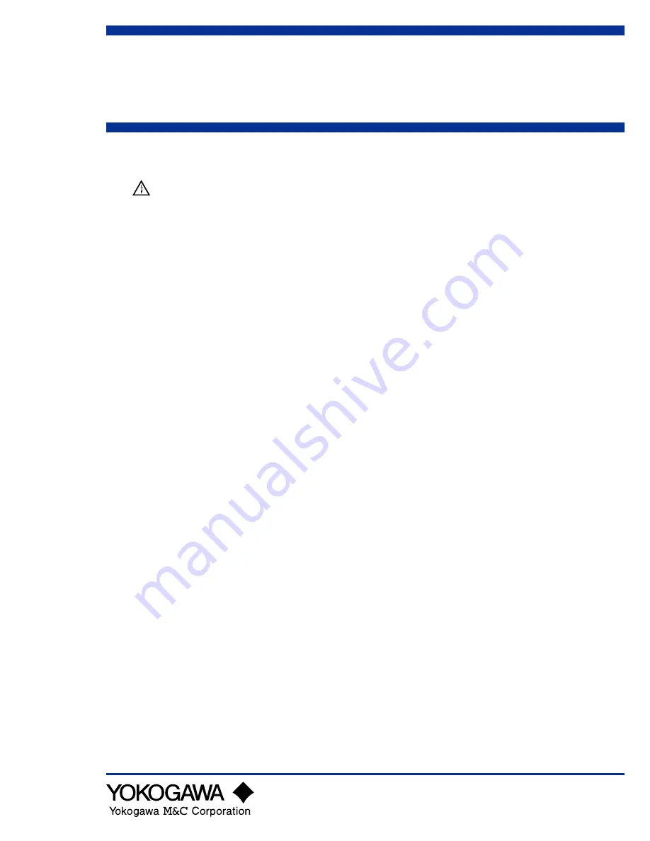 YOKOGAWA CW140 User Manual Download Page 291