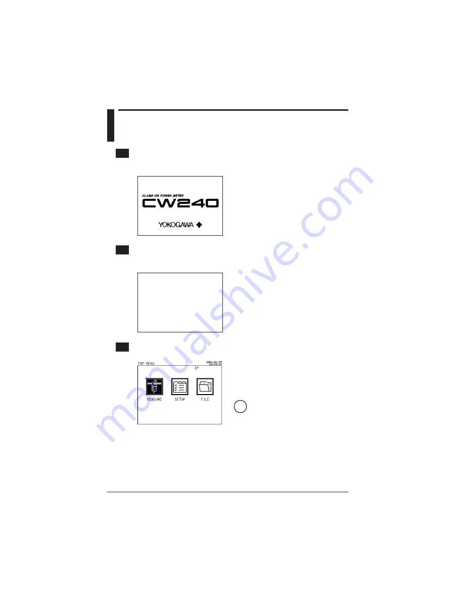 YOKOGAWA CW240 User Manual Download Page 54