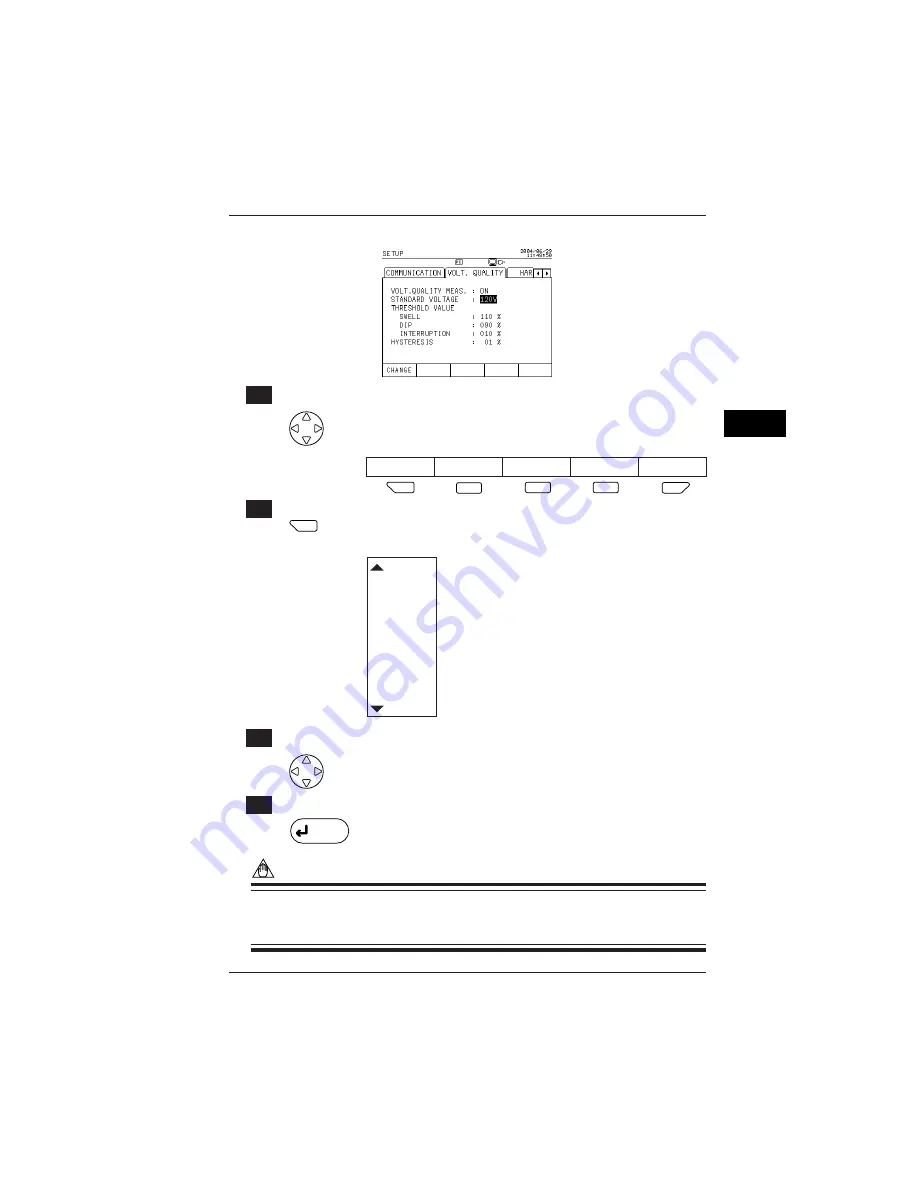 YOKOGAWA CW240 User Manual Download Page 172