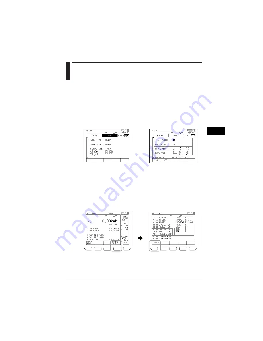 YOKOGAWA CW240 User Manual Download Page 209