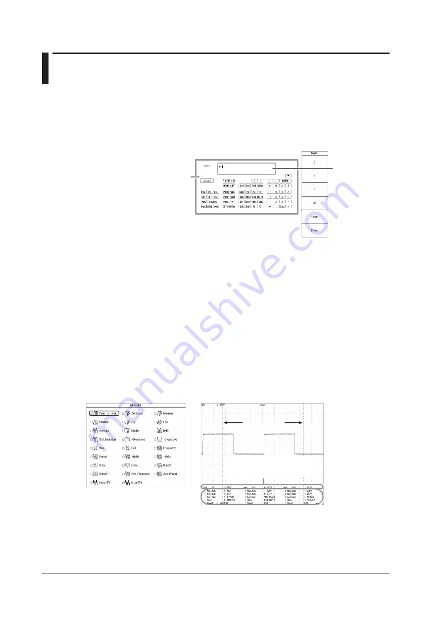 YOKOGAWA DL850 ScopeCorder User Manual Download Page 40