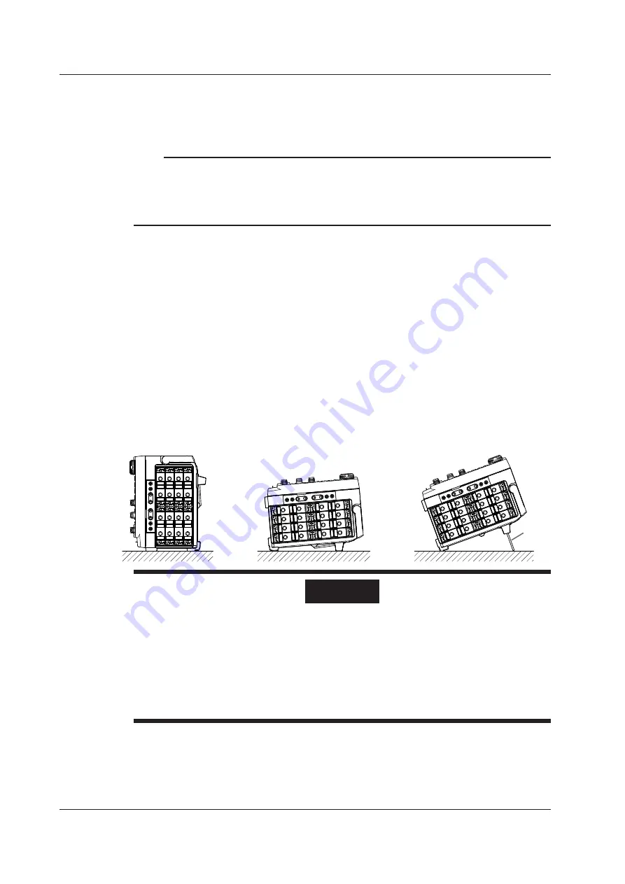 YOKOGAWA DL850 ScopeCorder User Manual Download Page 45