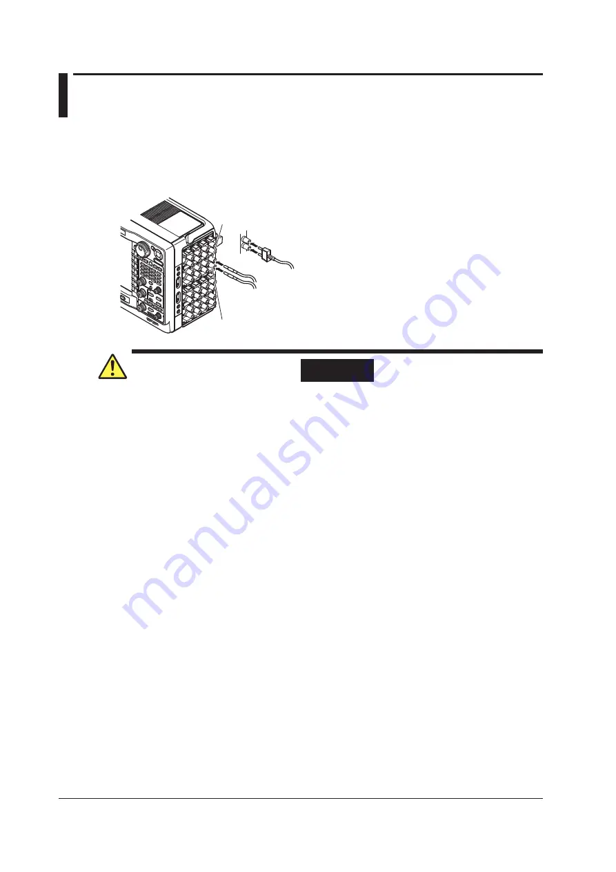 YOKOGAWA DL850 ScopeCorder User Manual Download Page 63