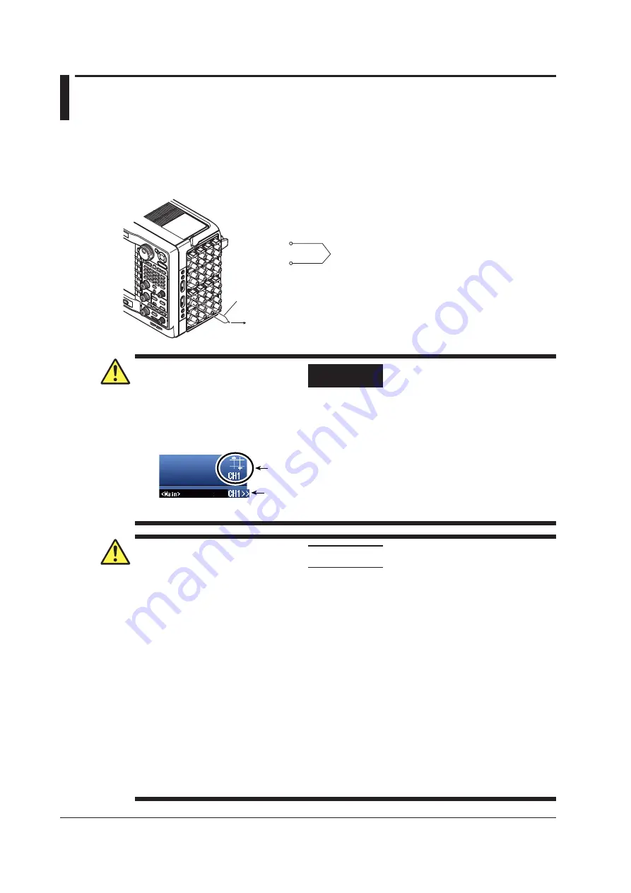 YOKOGAWA DL850 ScopeCorder User Manual Download Page 65