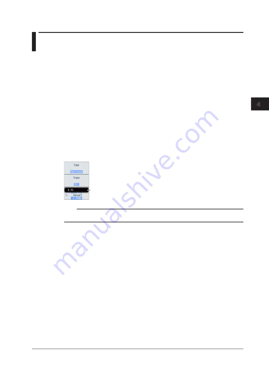 YOKOGAWA DL850 ScopeCorder User Manual Download Page 87