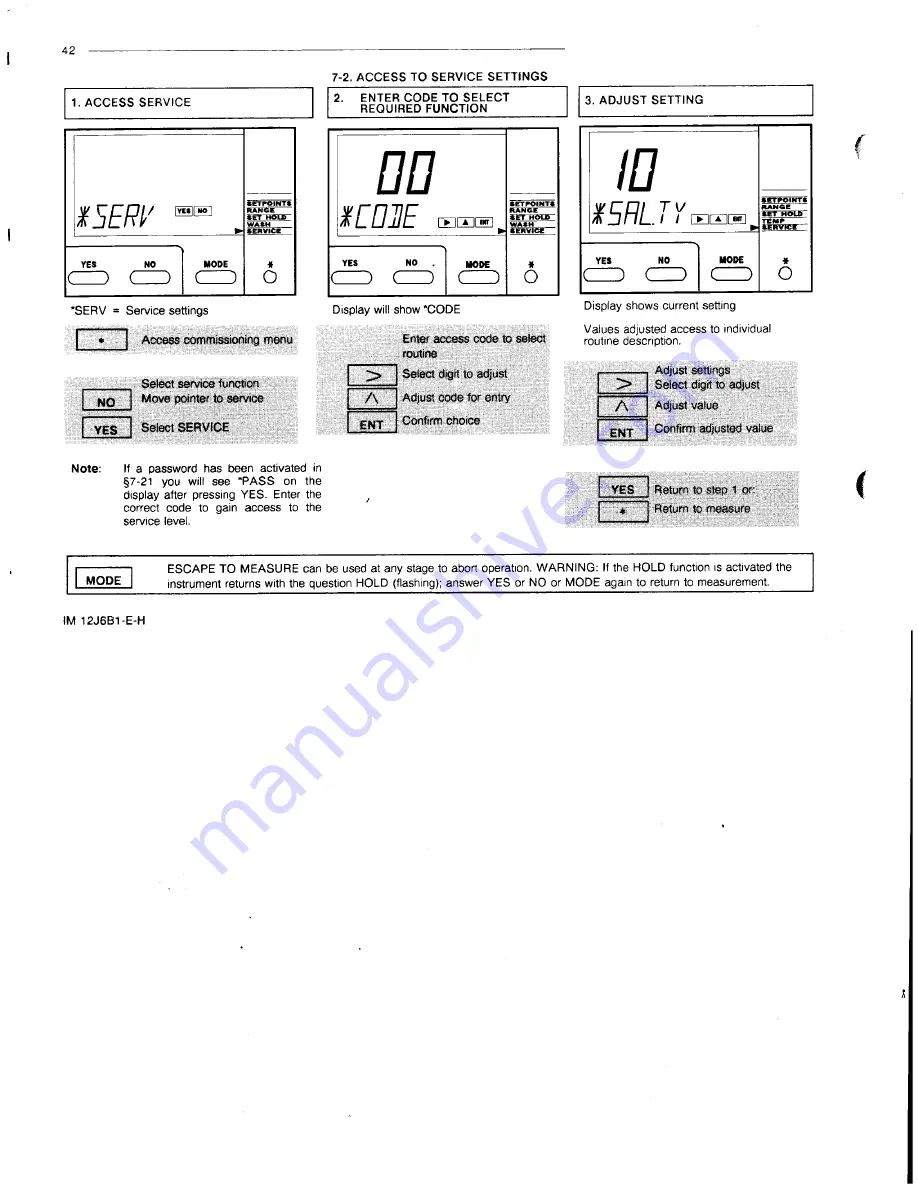 YOKOGAWA DO400 Instruction Manual Download Page 46