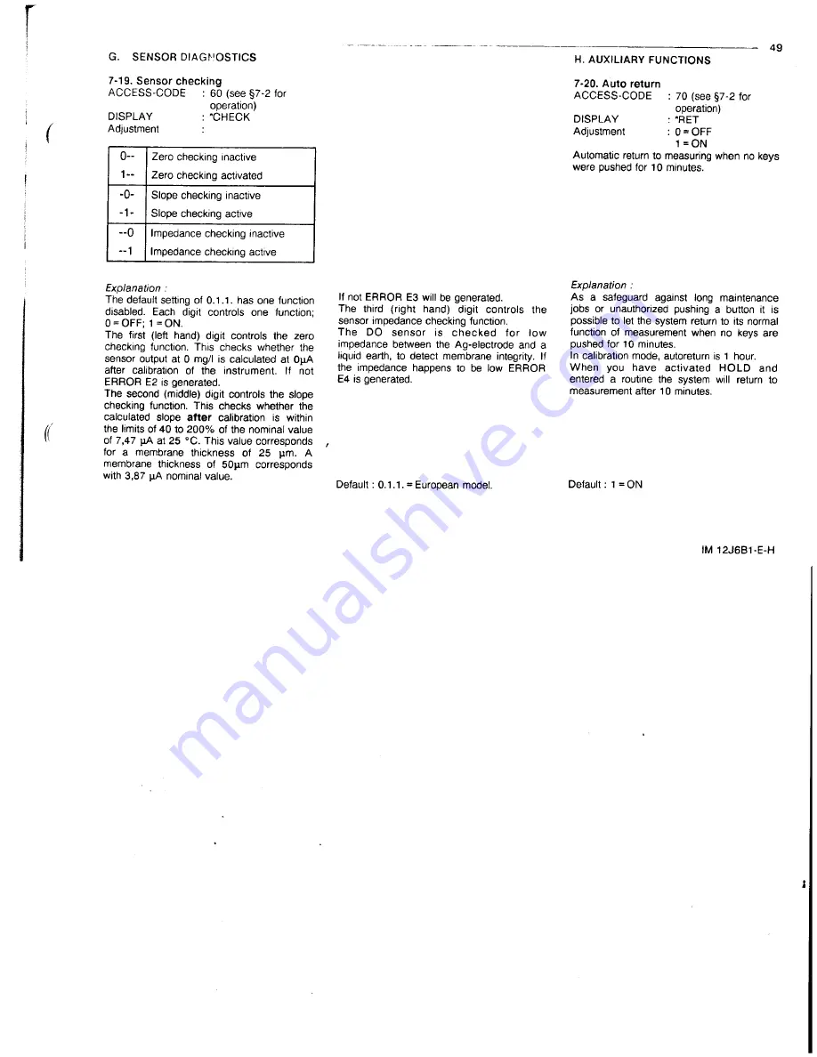 YOKOGAWA DO400 Instruction Manual Download Page 53