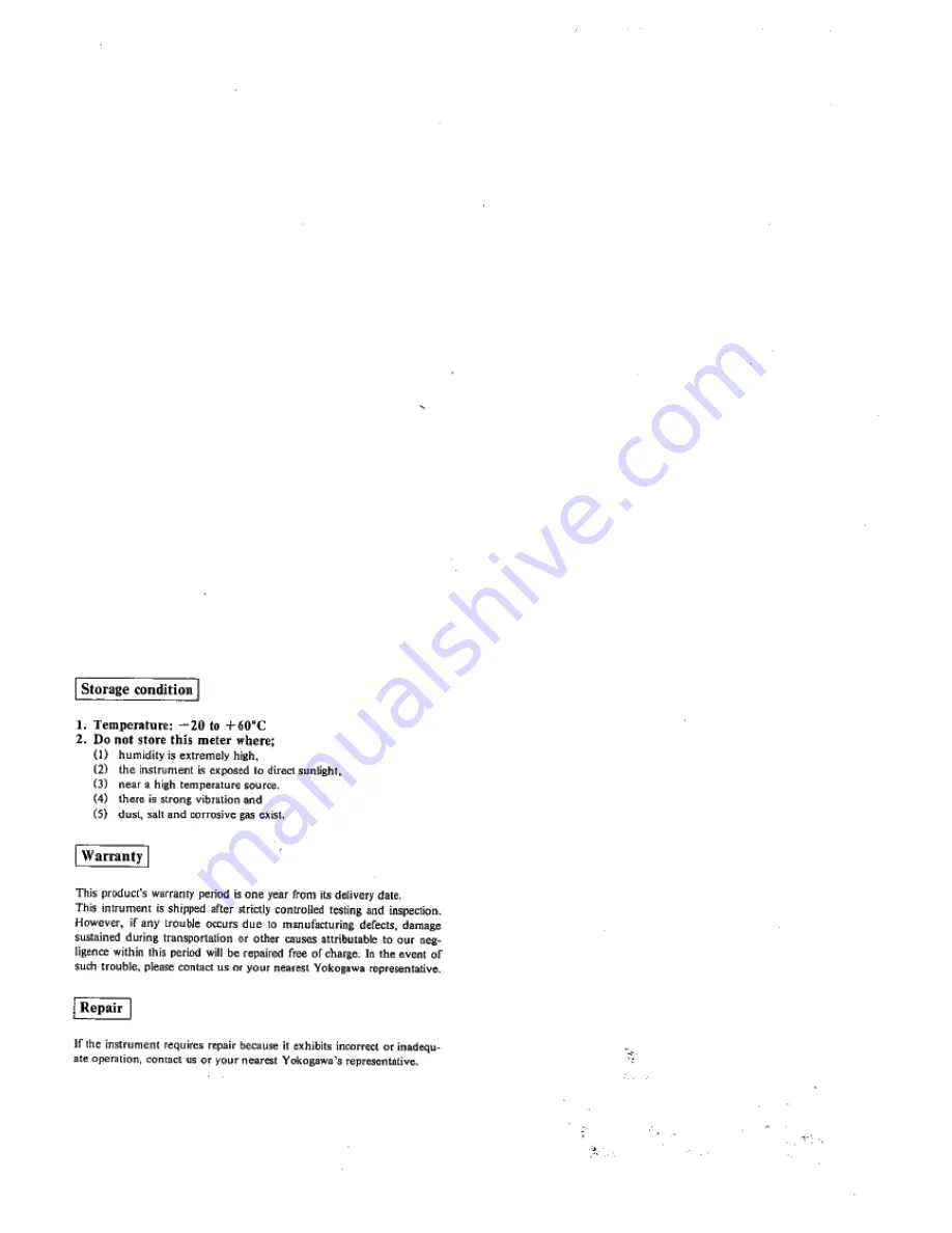 YOKOGAWA IM 2302-E Manual Download Page 4