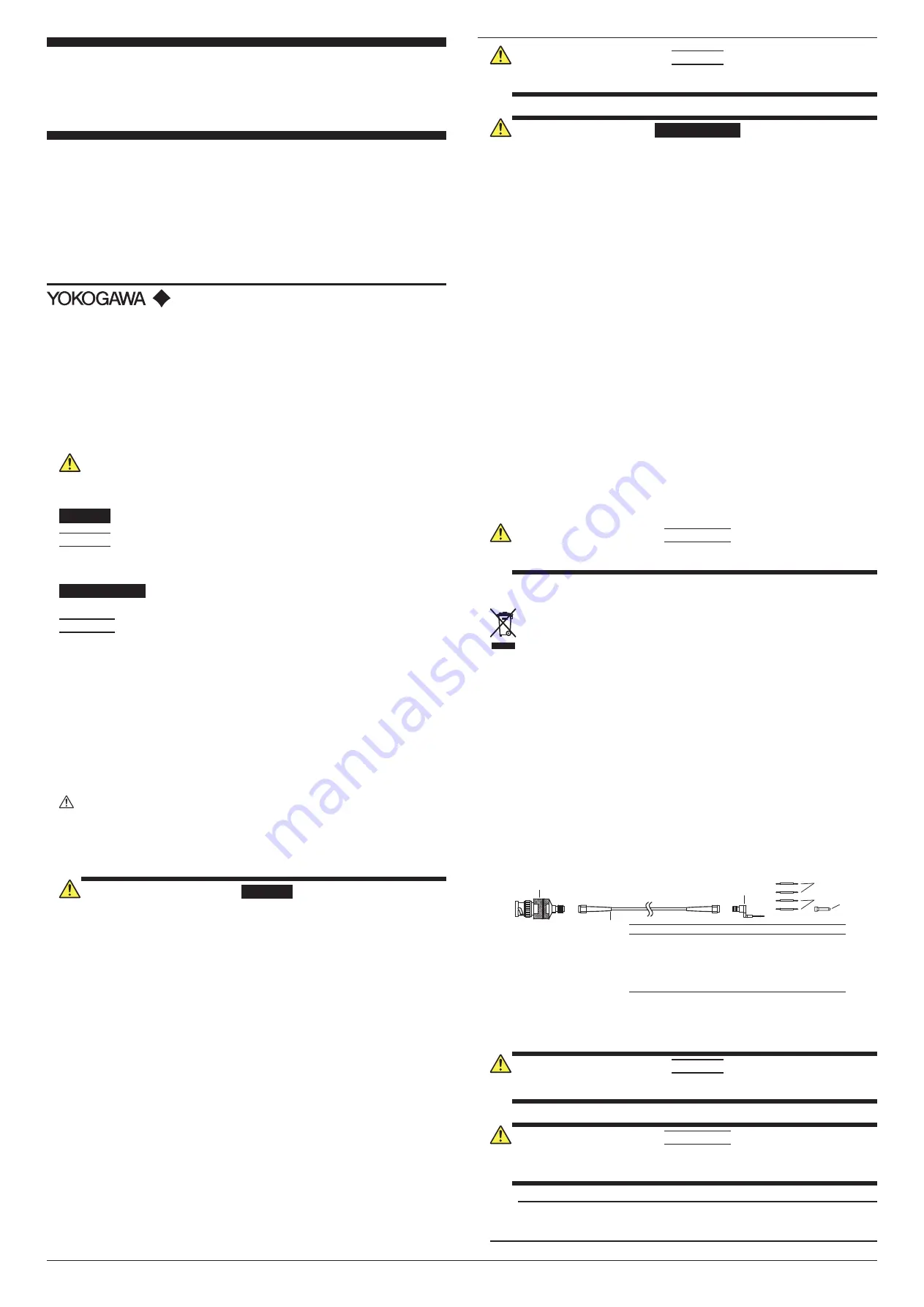 YOKOGAWA PBL5000 User Manual Download Page 1