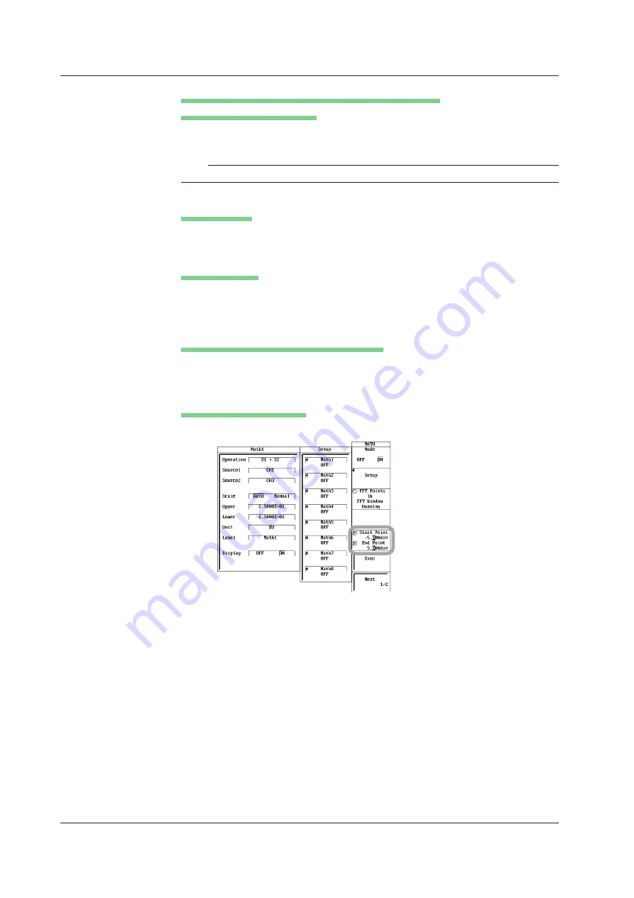 YOKOGAWA ScopeCorder DL750 User Manual Download Page 18