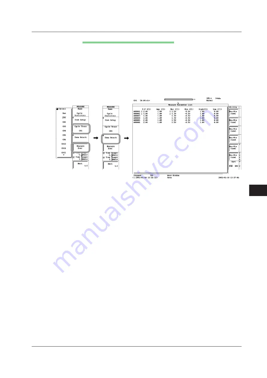 YOKOGAWA ScopeCorder DL750 User Manual Download Page 79