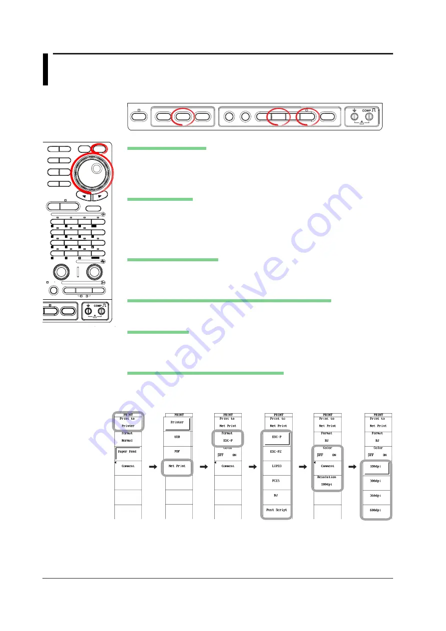 YOKOGAWA ScopeCorder DL750 User Manual Download Page 112