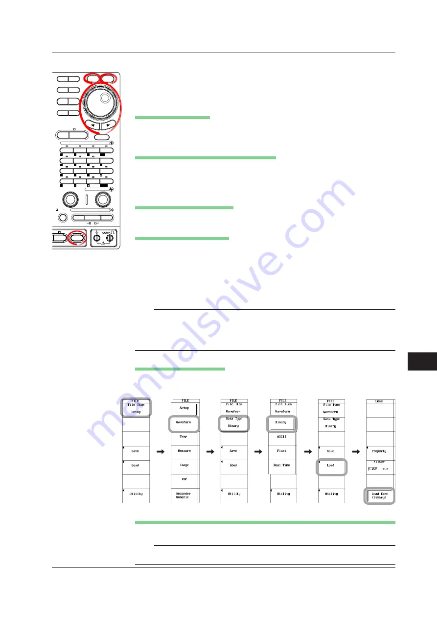 YOKOGAWA ScopeCorder DL750 User Manual Download Page 134