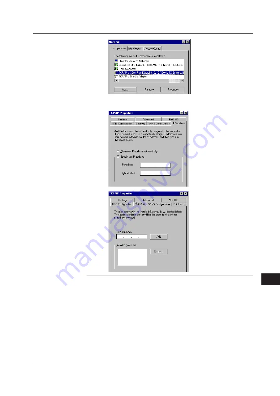 YOKOGAWA ScopeCorder DL750 User Manual Download Page 218