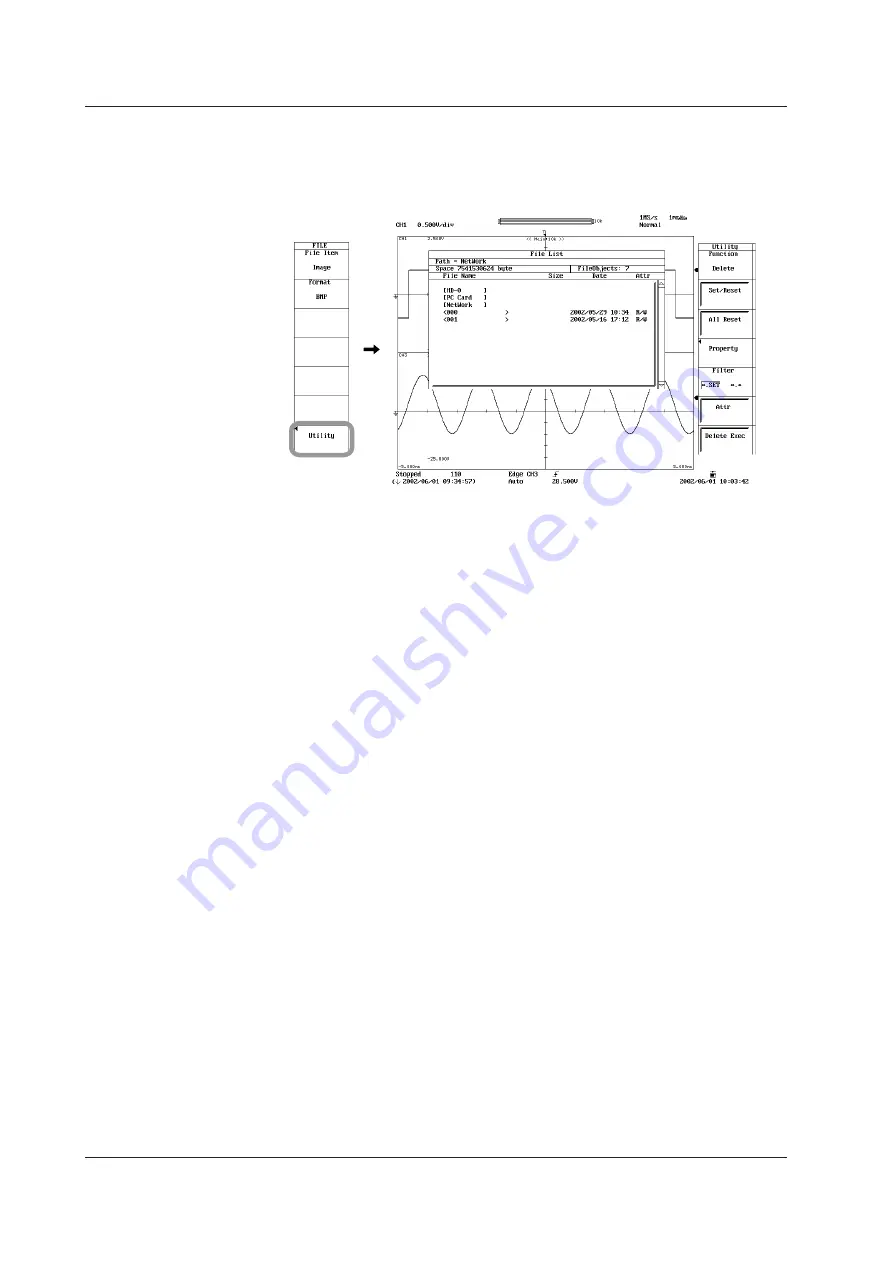 YOKOGAWA ScopeCorder DL750 Скачать руководство пользователя страница 221