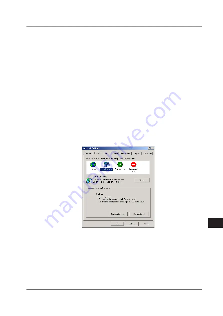 YOKOGAWA ScopeCorder DL750 User Manual Download Page 240