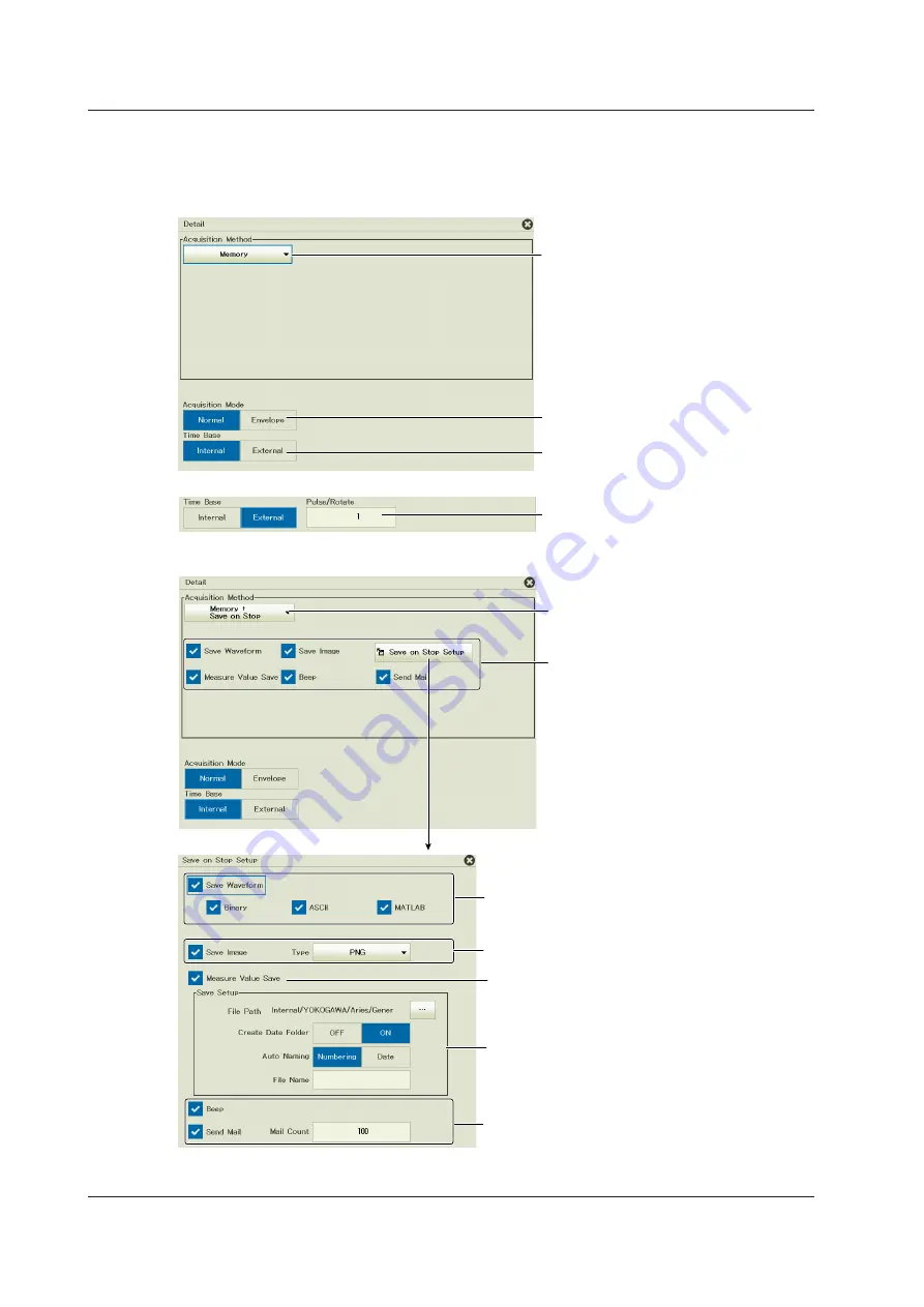 YOKOGAWA ScopeCorder DL950 User Manual Download Page 78