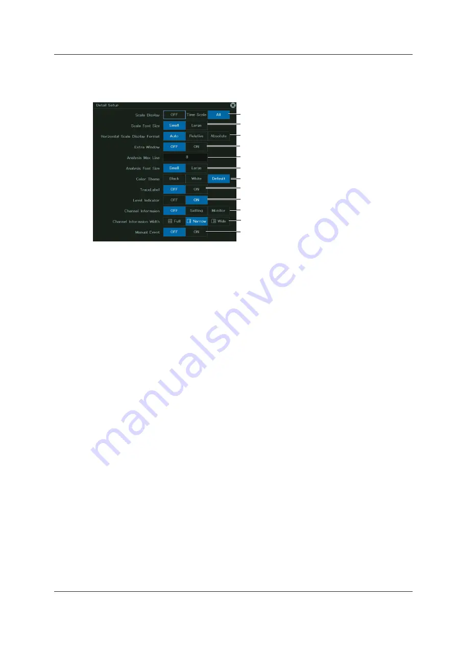 YOKOGAWA ScopeCorder DL950 User Manual Download Page 125