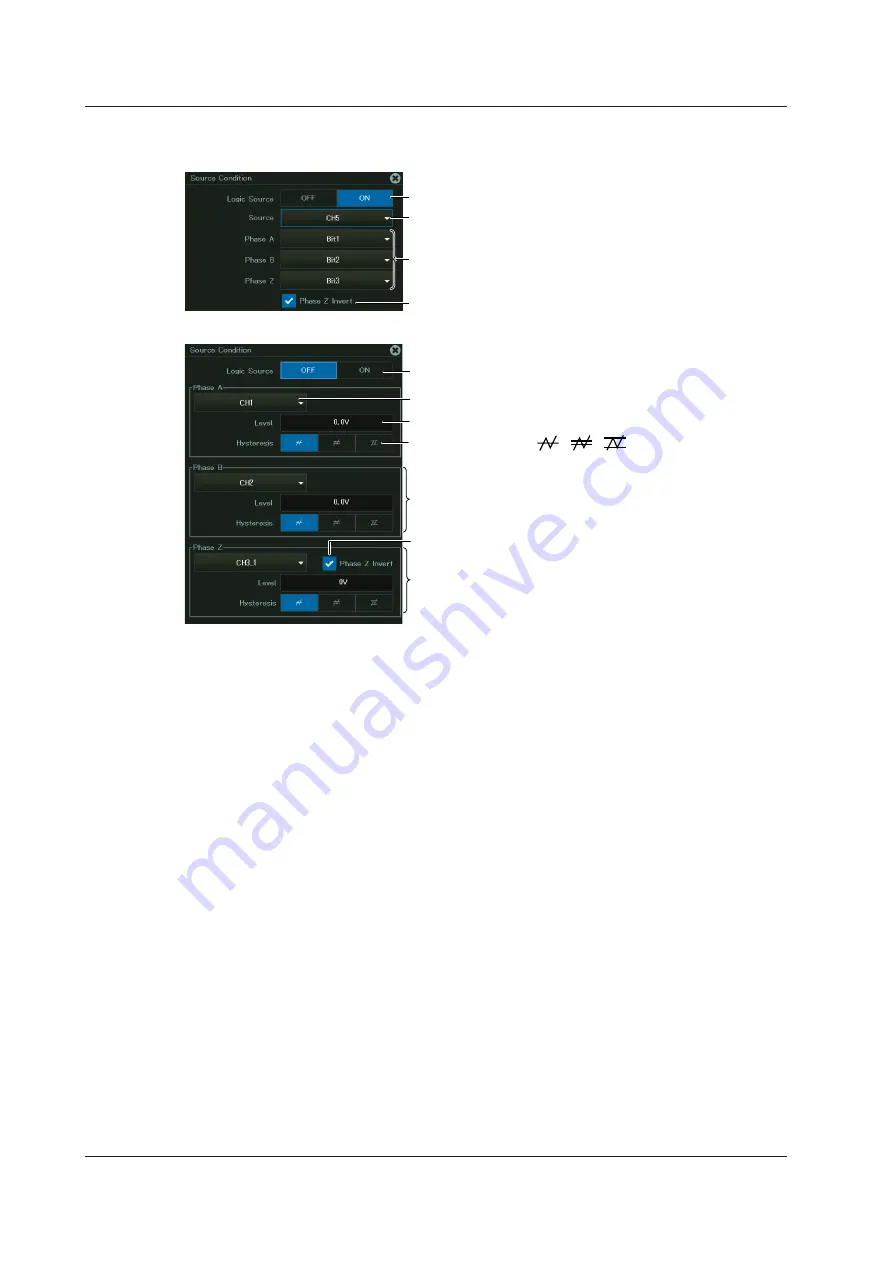 YOKOGAWA ScopeCorder DL950 User Manual Download Page 218