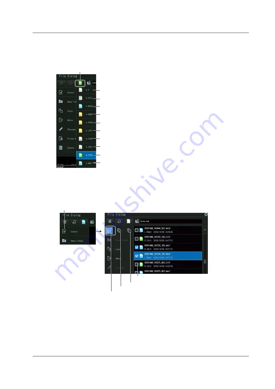 YOKOGAWA ScopeCorder DL950 User Manual Download Page 271