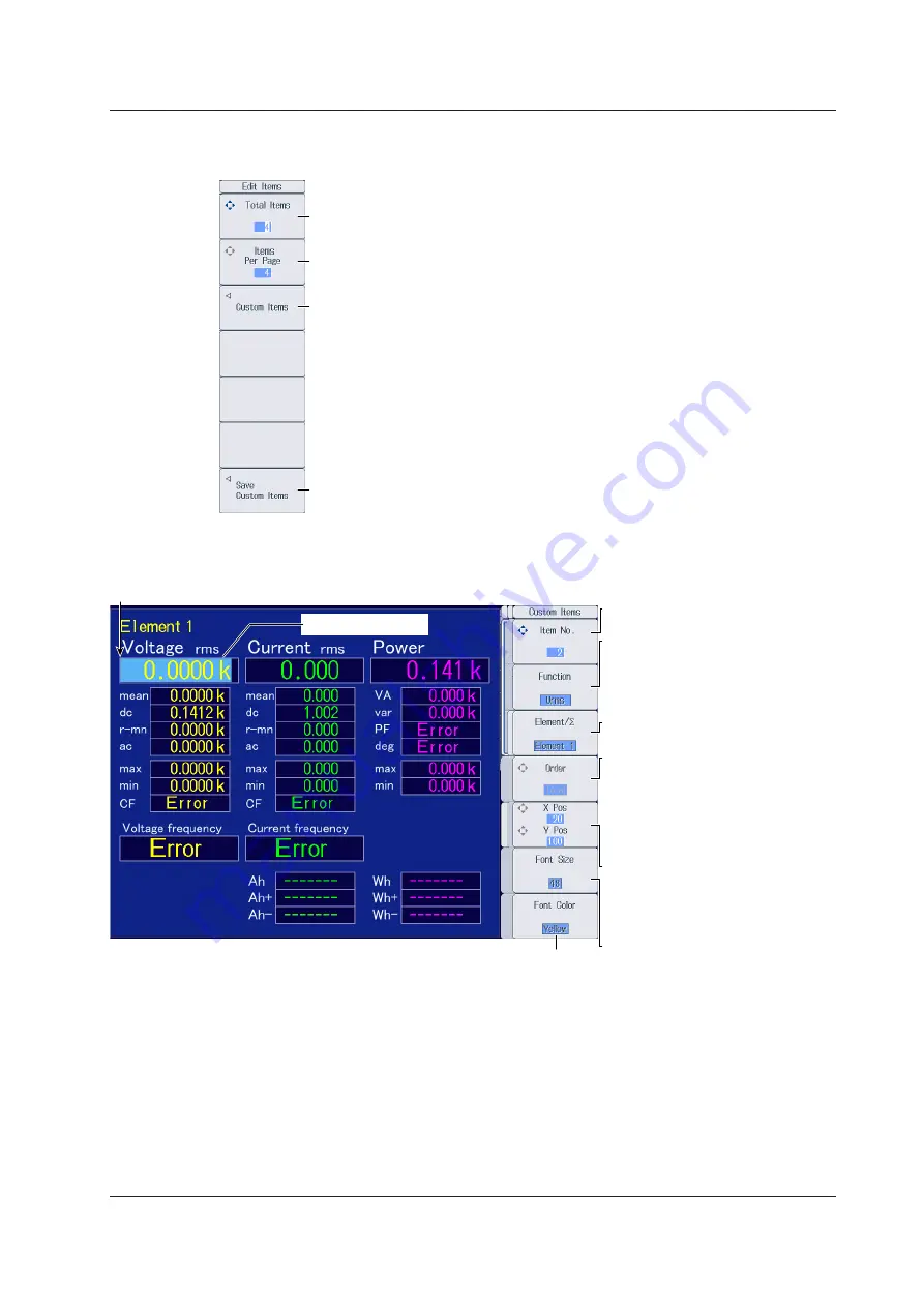 YOKOGAWA WT1800E User Manual Download Page 54