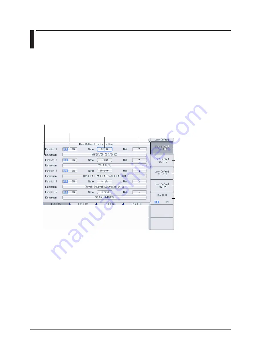 YOKOGAWA WT1800E User Manual Download Page 57