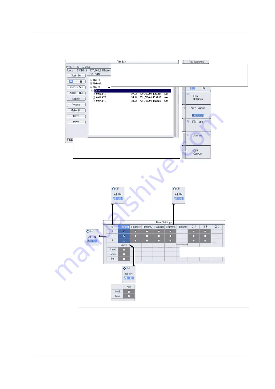 YOKOGAWA WT1800E User Manual Download Page 89