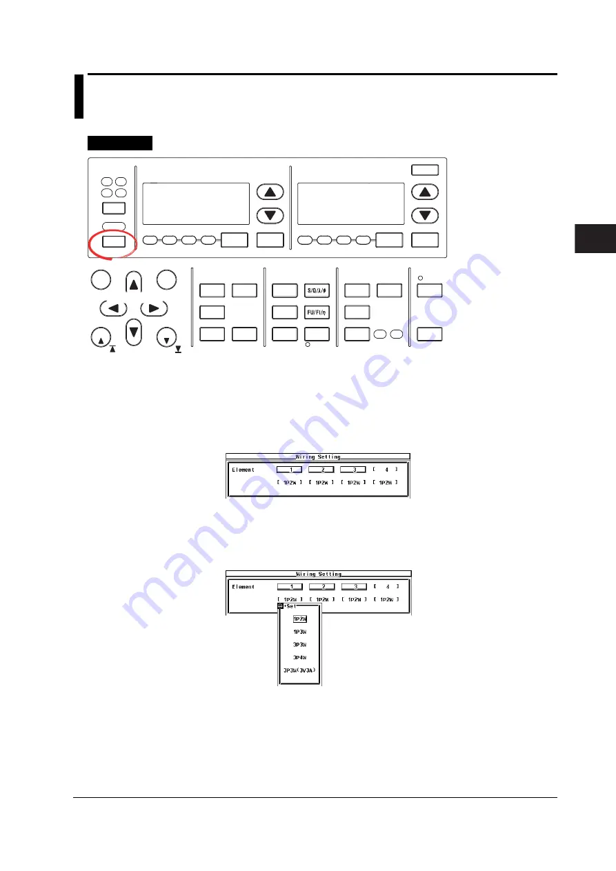 YOKOGAWA wt3000 User Manual Download Page 108