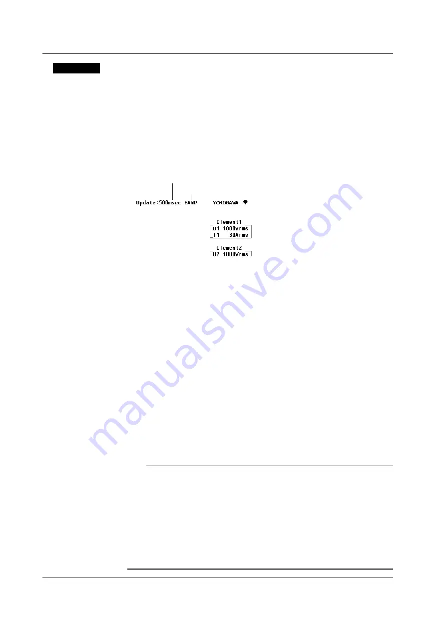 YOKOGAWA wt3000 User Manual Download Page 135