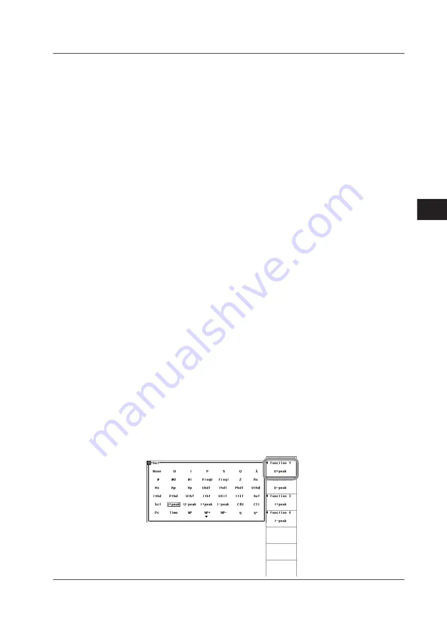 YOKOGAWA wt3000 User Manual Download Page 139