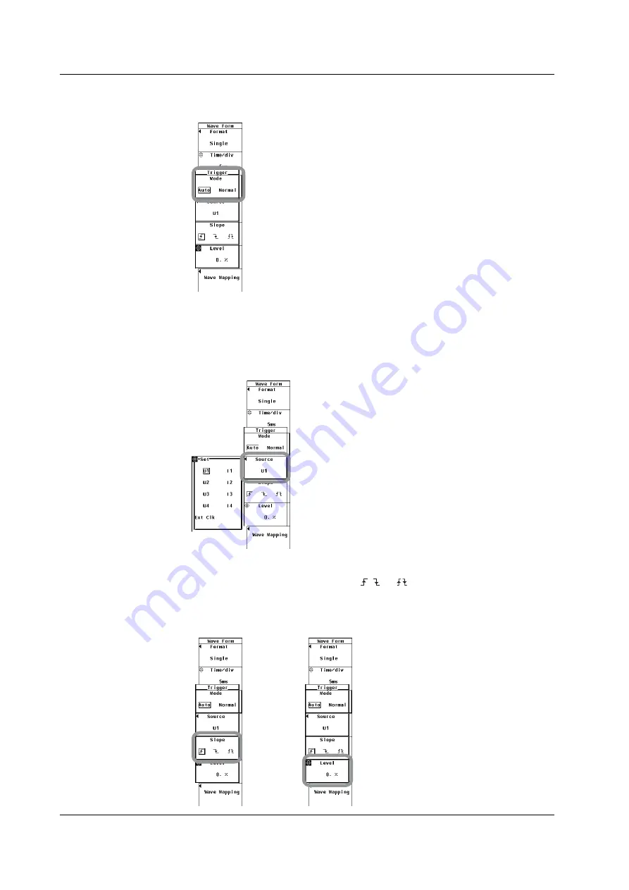 YOKOGAWA wt3000 User Manual Download Page 189