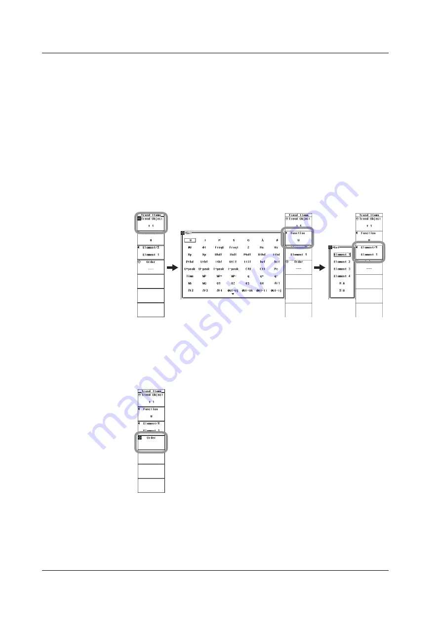 YOKOGAWA wt3000 User Manual Download Page 212