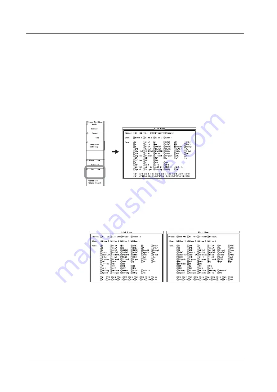 YOKOGAWA wt3000 User Manual Download Page 229